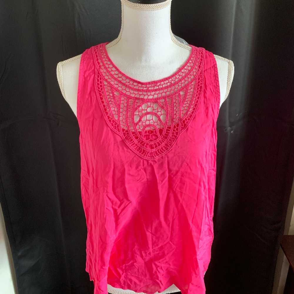 Omar crochet bib top